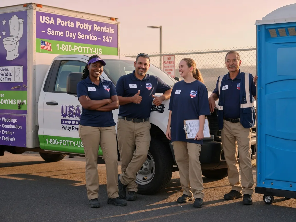 Porta Potty Rental company in Biggsville, IL