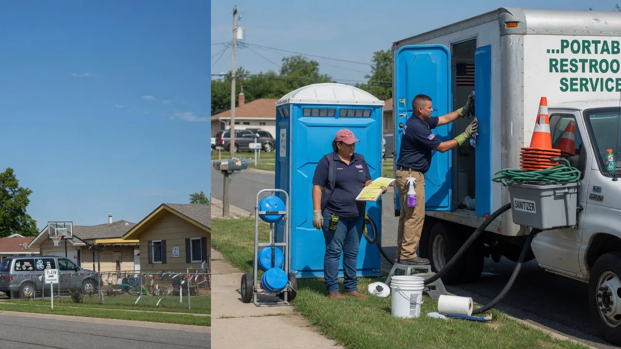 Portable Toilet Rental in Biggsville, IL near me